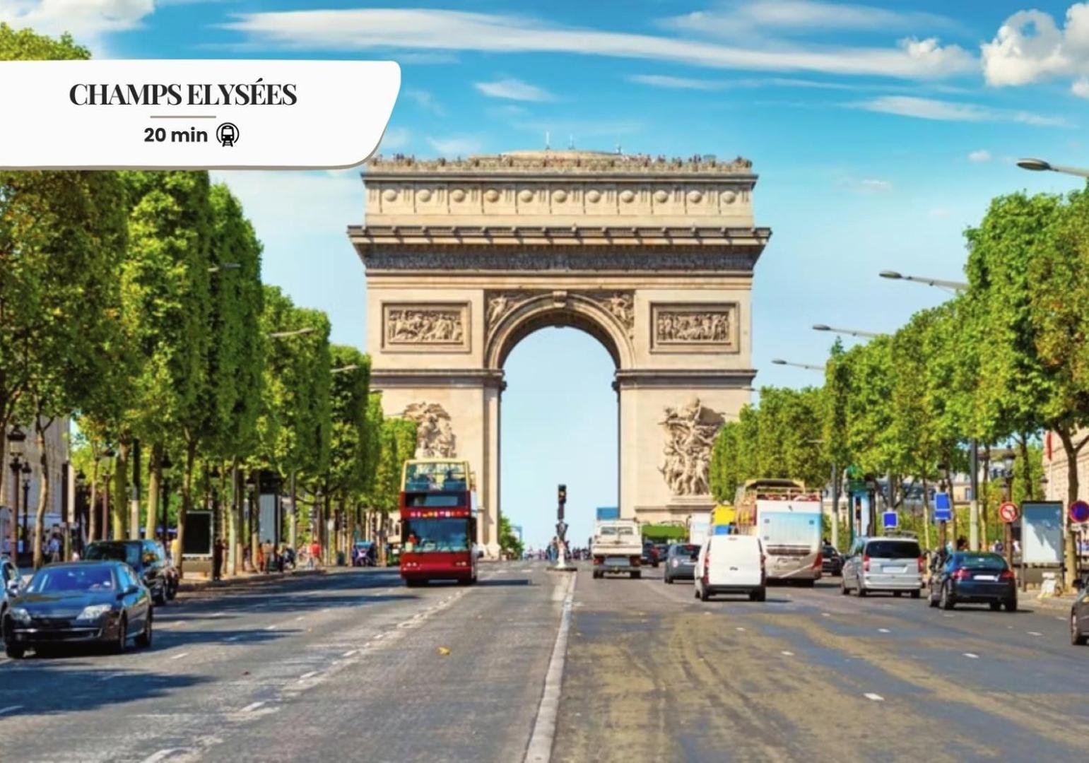 213 Suite Givenchy - Superbe Appartement A Parigi Esterno foto